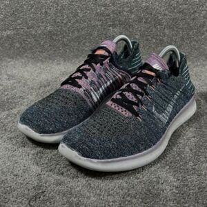 Nike Free RN Flyknit 831070-003 Women’s Size 10 Purple Teal Running Shoes